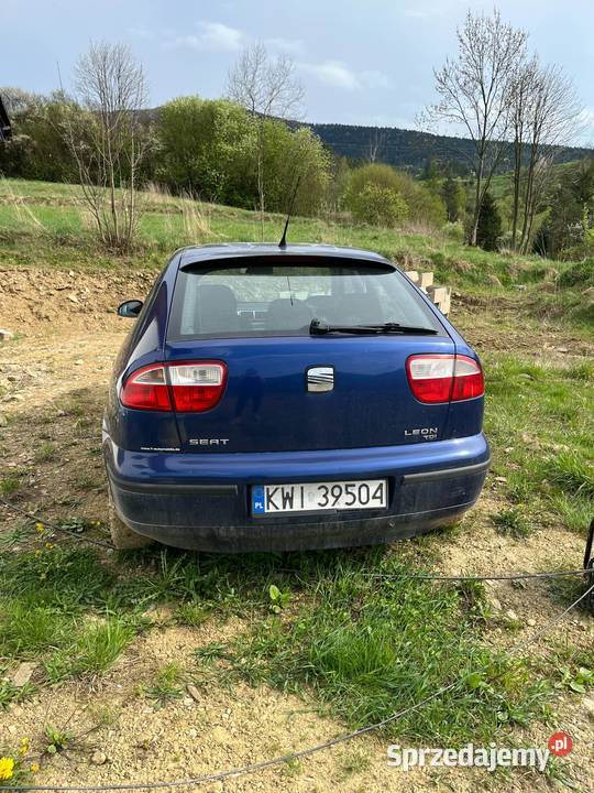 Seat Leon 19 TDI nieuszkodzony małopolskie Kasinka Mała sprzedam