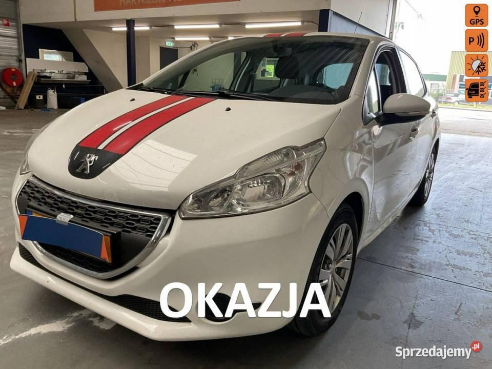 Peugeot 208 Benzyna tempomat nawigacja isofix benzyna Wejherowo