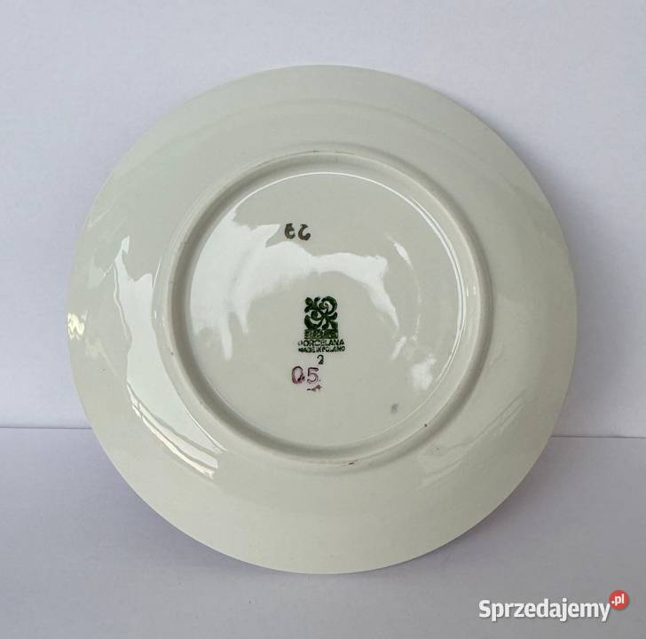 Talerzyk Spodek Włocławek Różowy Marmurek PRL Porcelana i szkło małopolskie Kraków