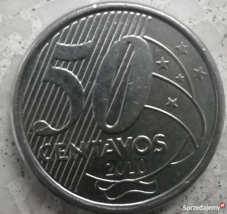 BRAZYLIA50 CENTAVOS2010 r RIO BRANCOGRUBA mazowieckie Legionowo