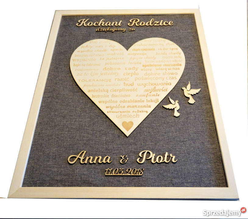 Prezent na 50 rocznicę ślubu rodziców Warszawa