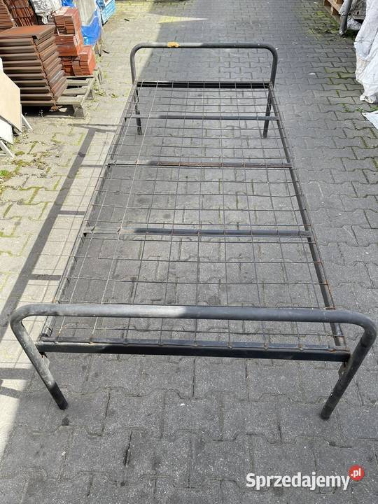 łóżka piętrowe i pojedyncze metalowe z materacem mazowieckie Żyrardów