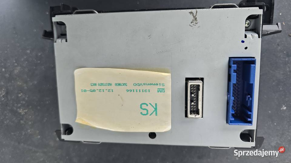 Wyświetlacz kolorowy opel zafira b 2006 śląskie Sosnowiec