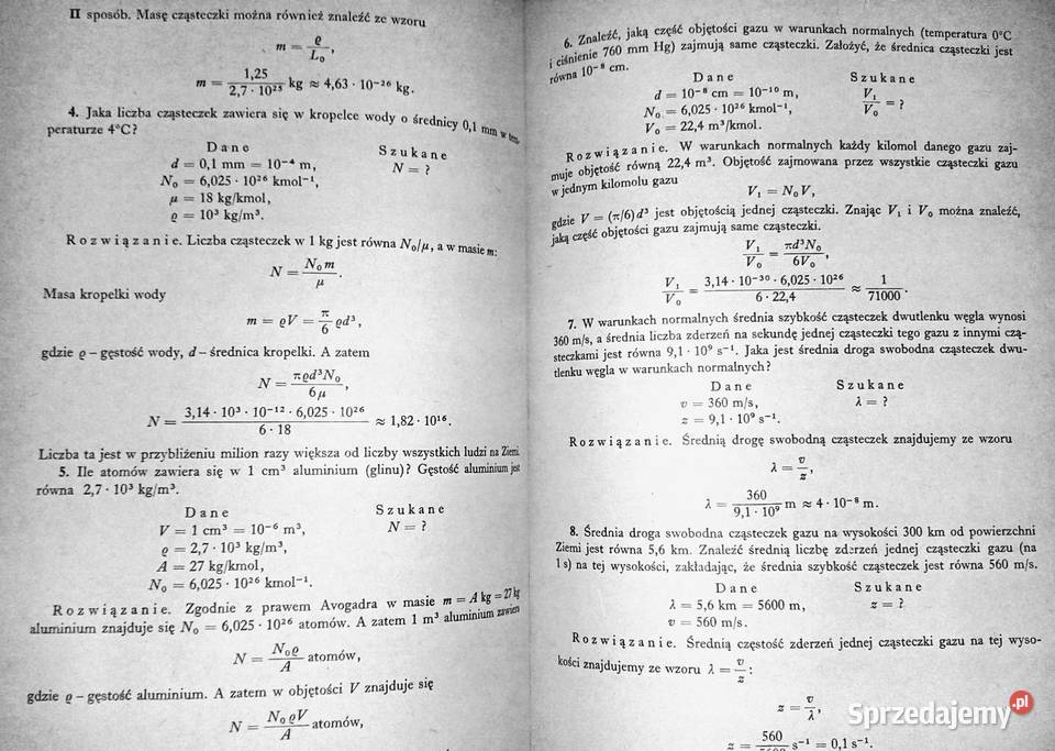 Ćwiczenia z fizyki kandydatów wyż uczel M S Rok wydania 1977 Chełm