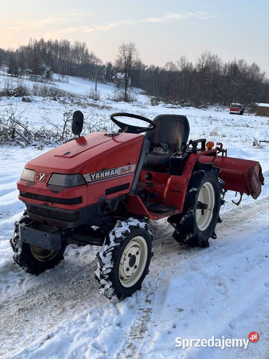 Japoński traktorek Yanmar ke3 14 koni 4x4 Skrzynia biegów Manualna Yanmar Dziekanowice
