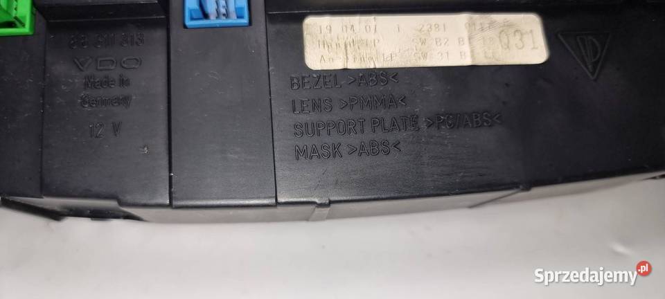 LICZNIK ZEGAR PORSCHE BOXTER 9866412030070C Lipno
