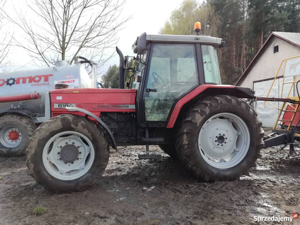 Massey Ferguson 6180 Półbiegi pod obciążeniem Maszyny rolnicze