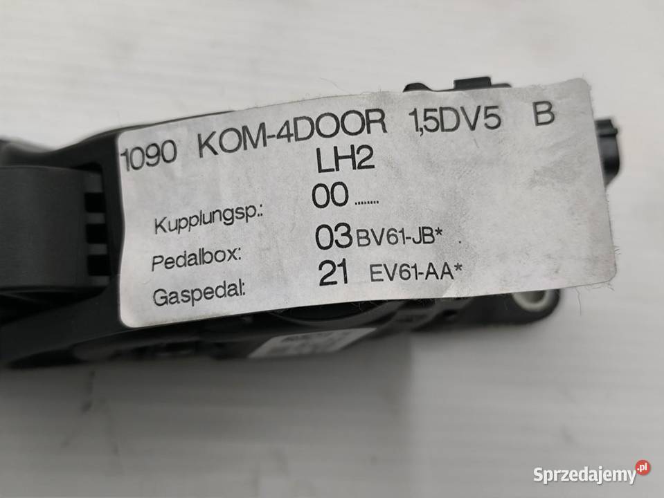 PEDAŁ POTENCJOMETR GAZU FORD FOCUS MK3 LIFT