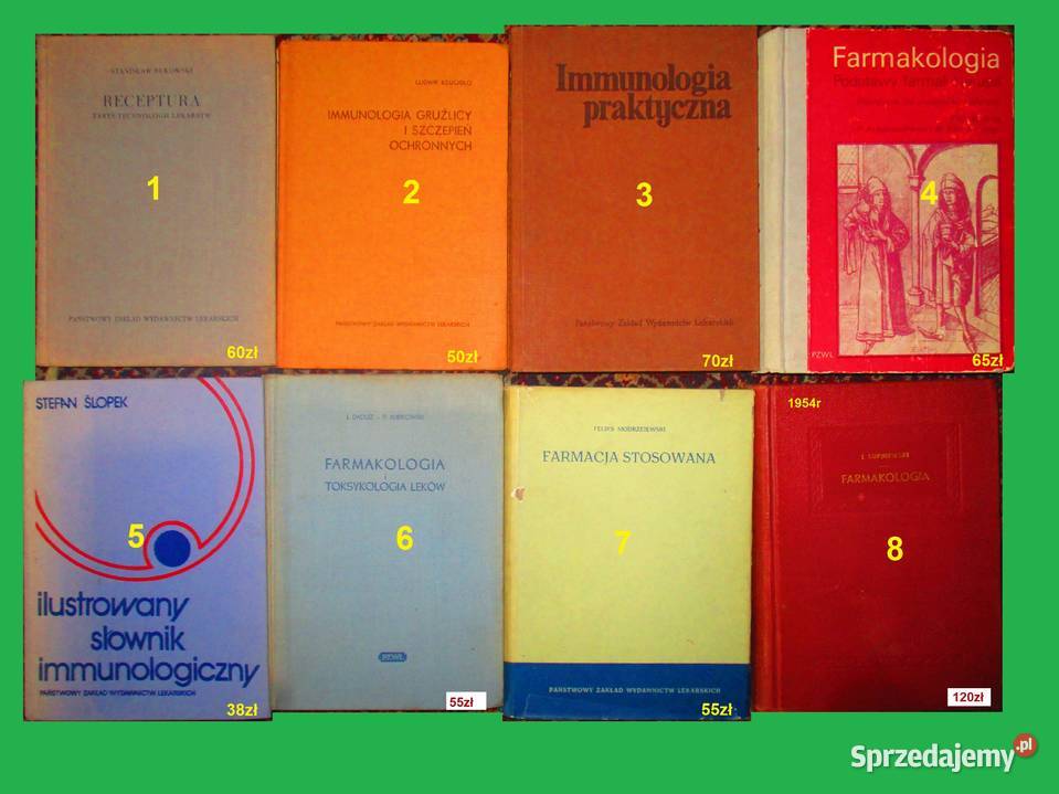 Immunologia Jakóbisiak medycyna odporność grypa łódzkie Łódź sprzedam