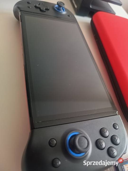 Nintendo Switch Oled Mario Red Edition 2 gry Warszawa sprzedam