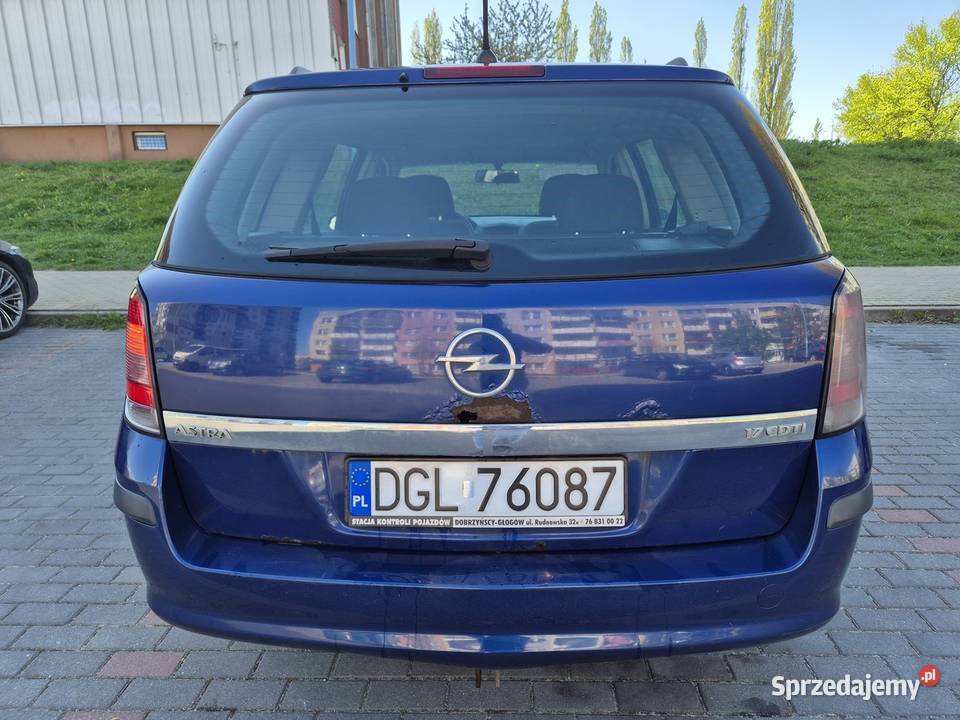 OPEL ASTRA H KOMBI 1700 CITDHAKOPŁATY NA 80KM Głogów
