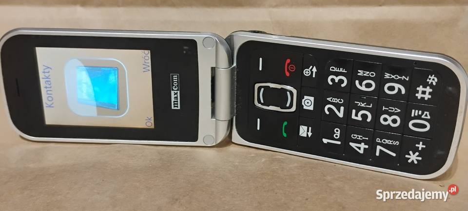 MAXCOM MM820 BB Telefon z Klapką DUŻY ładowarka opolskie sprzedam