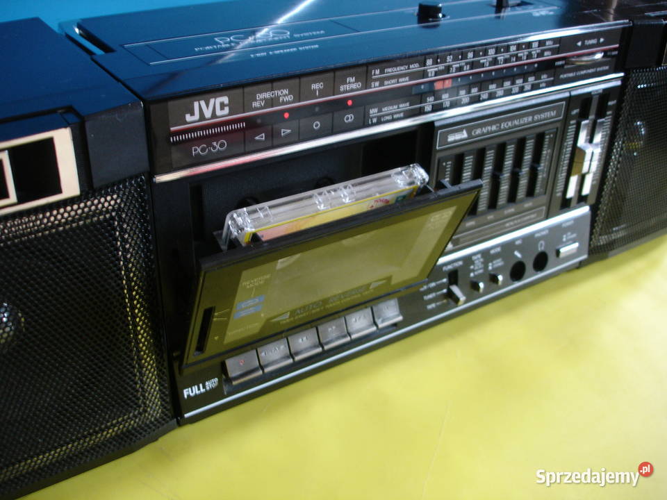 Radiomagnetofon JVC PC30V Radioodtwarzacze Zielona Góra