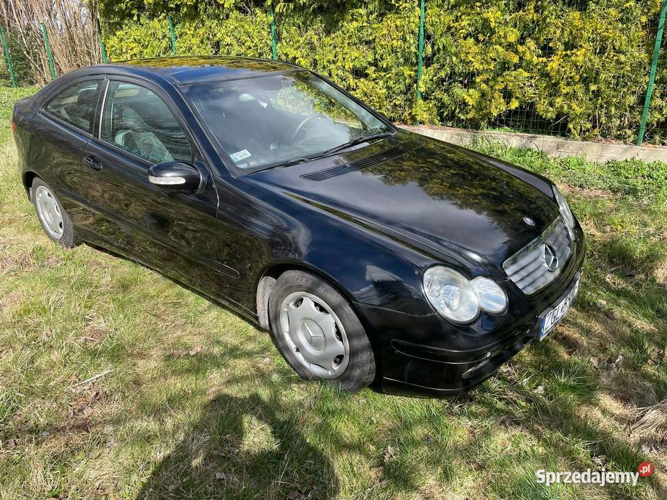 Mercedes C 200 kompresor W203 Sportcoupe 18 LPG podgrzewane fotele kujawsko-pomorskie Bydgoszcz