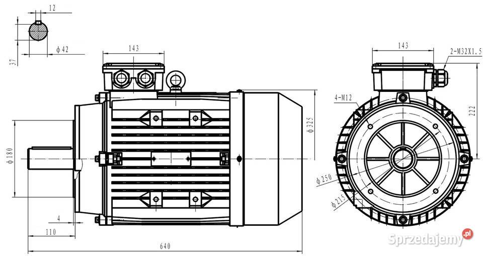 SILNIK ELEKTRYCZNY 11kW 400690V 2960 Obr 3FAZOWY Solec Kujawski