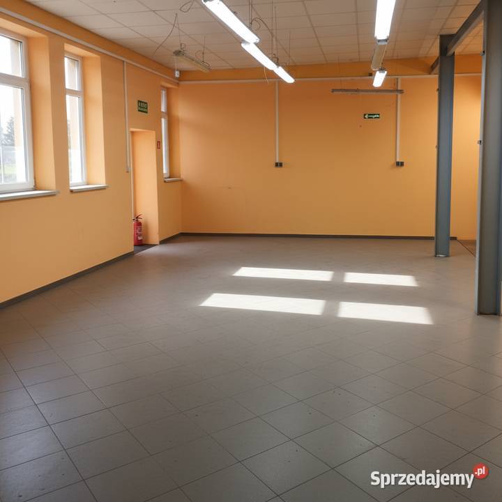 Hala przemysłowa 626 m Gubin sprzedaż bez Sprzedaż