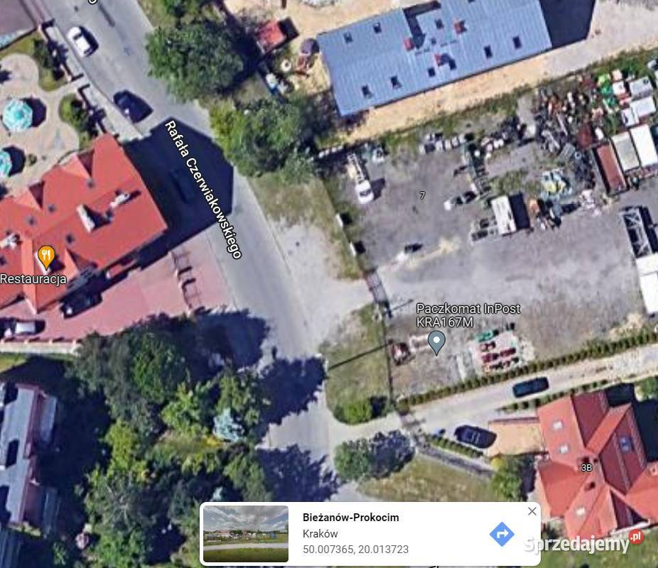 Działka plac utwardzony wynajem KRAKÓW Wielicka Wieliczka