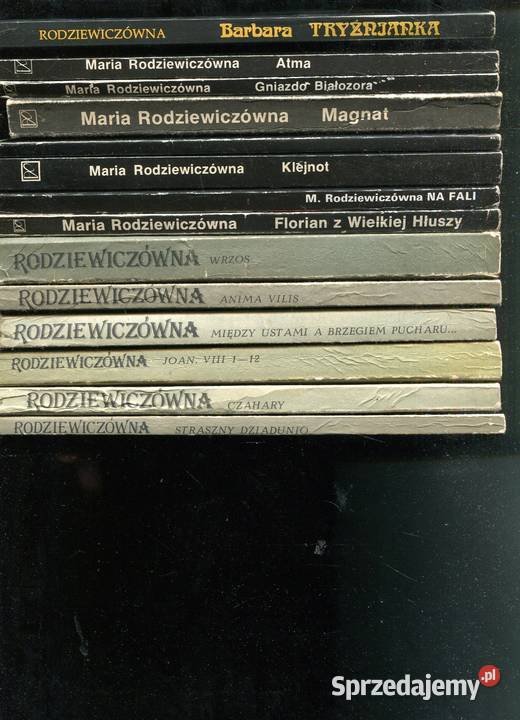 14 książek Maria Rodziewiczówna Pozostałe Szczecin