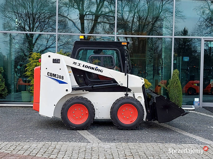 Lonking CDM308 ładowarka burtowa skid steer