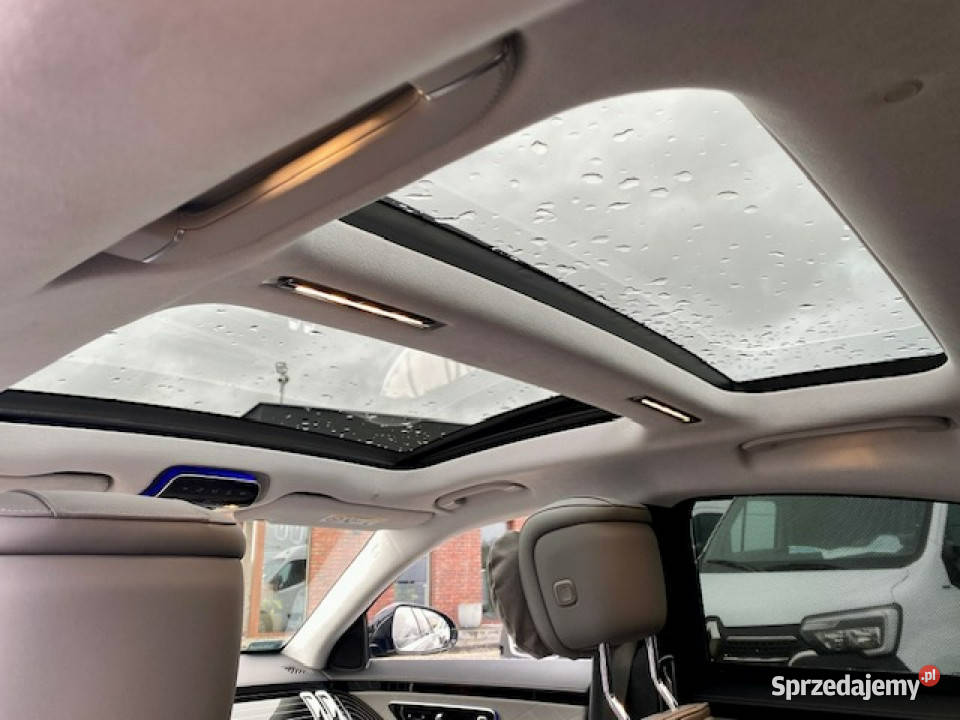 Mercedes S 580 SALON VOLL 4X4 DYSTRONIC OŚ Samochody osobowe wielkopolskie Leszno
