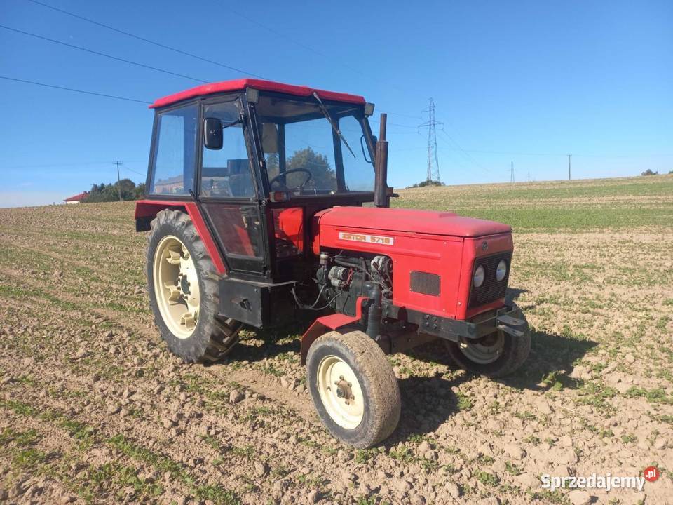 Zetor Amortyzacja przedniej osi Zetor lubelskie Świdnik
