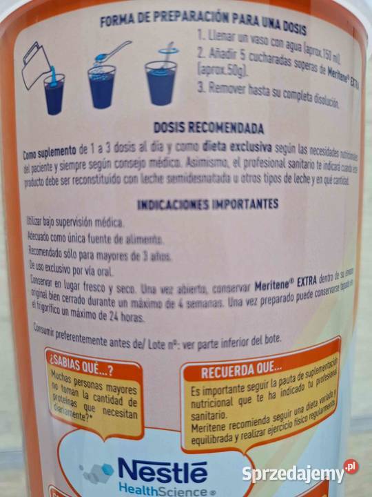 Meritene napój odżywka witalna z witaminami