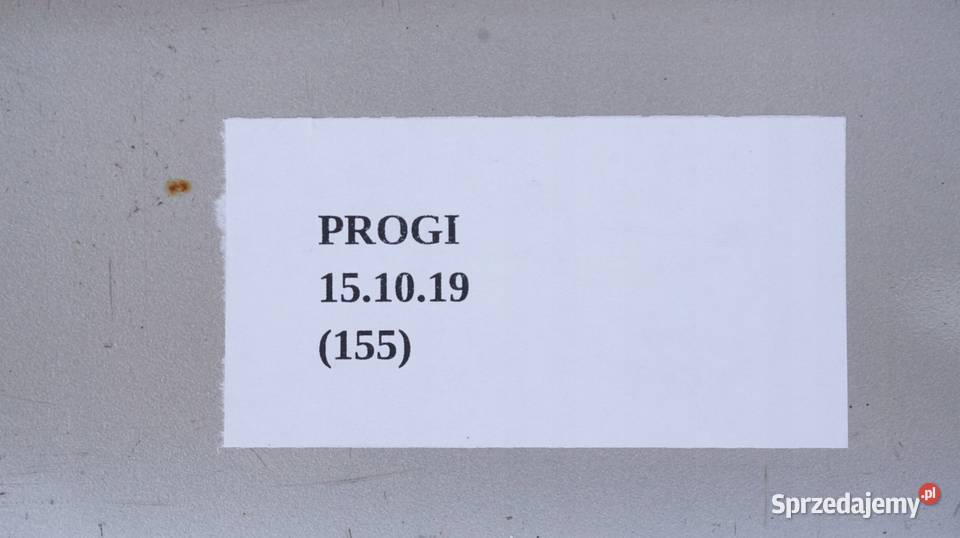 LISTWA PROGOWA LEWA PRÓG ROVER 45 DDJ000050 Nowy Tomyśl sprzedam