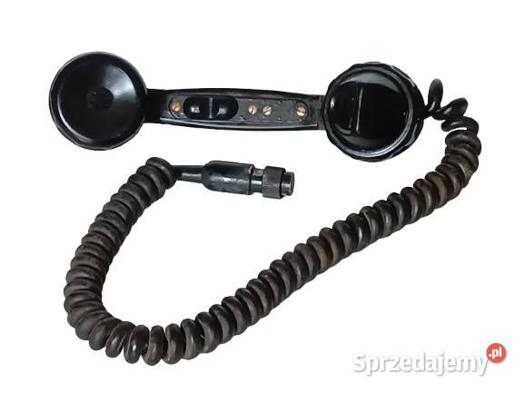 Słuchawka z Przewodem Bakelitowa Radiostacja