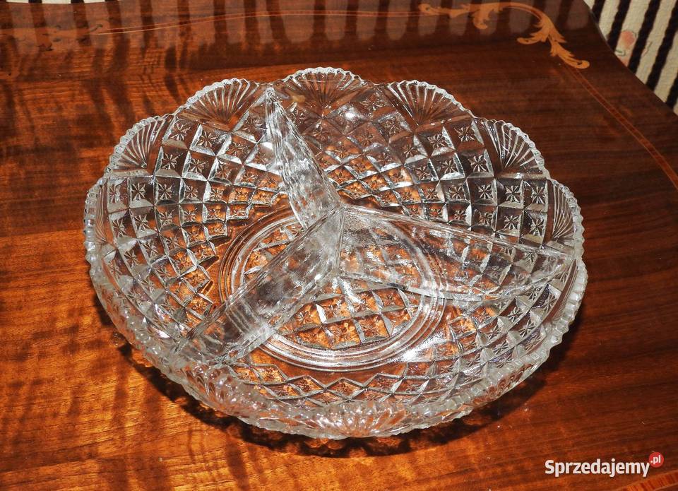 Salaterka szklana w stylu PRL 24 podkarpackie Przemyśl