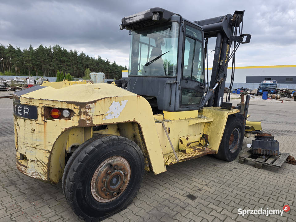Wózek widłowy HYSTER H16XM6 udźwig 16 ton 375 m diesel Rudolfowo sprzedam