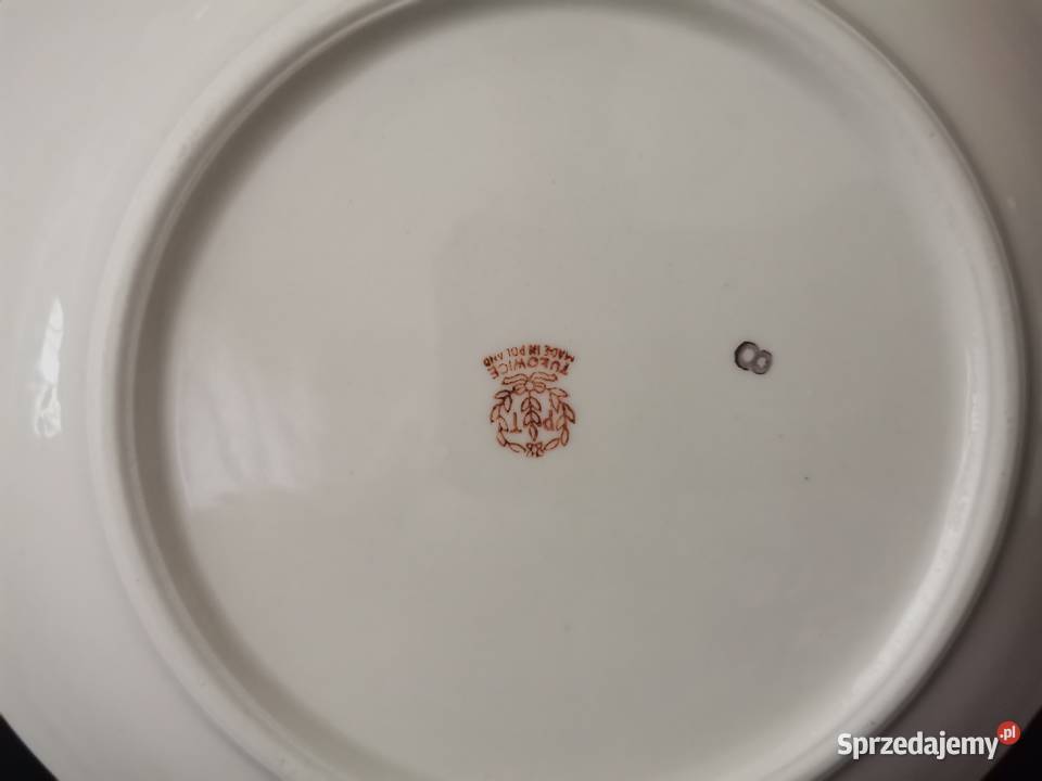 Stary bajkowy talerz porcelana dziecięca Porcelana i szkło sprzedam