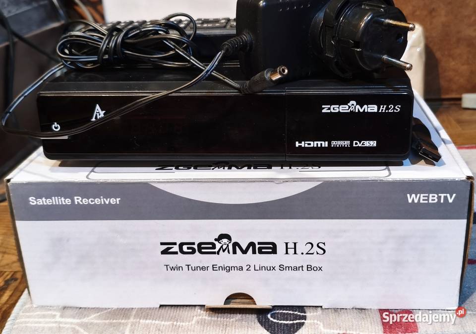 Zestaw do odbioru TV Sat ZGEMMA H 2S Pozostałe śląskie Częstochowa