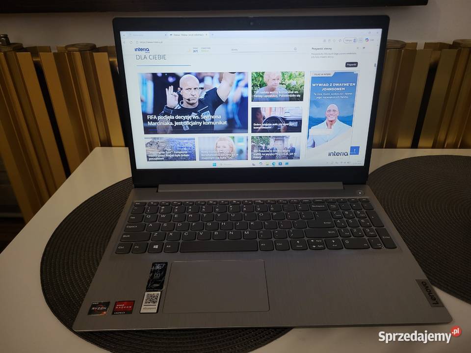 Laptop LENOVO IdeaPad 3 15ADA05 156 AMD Ryzen 5 Libiąż
