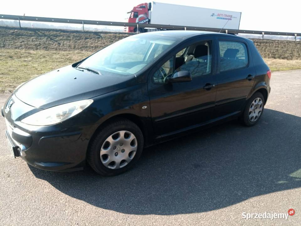 Peugeot 307 16 zarejestrowany PT OC na części Peugeot