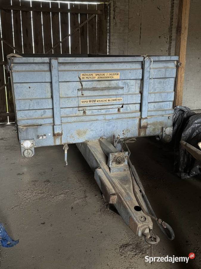 Rozrzutnik Agromet Warfama N228 1990 r 45t nieuszkodzony Skowieszyn