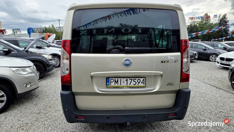 Fiat Scudo LONG 20HDI Nawiewy Panorama 8 Os HAK dolnośląskie Świdnica