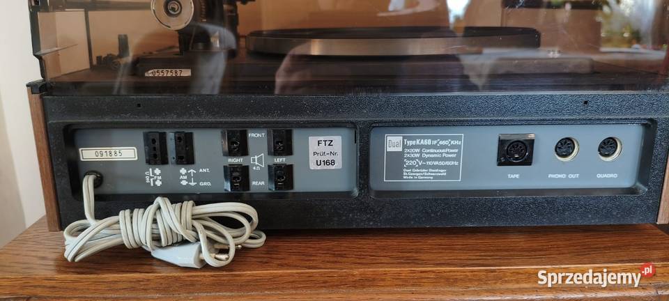 Radio gramofon Dual KA60 Płońsk sprzedam