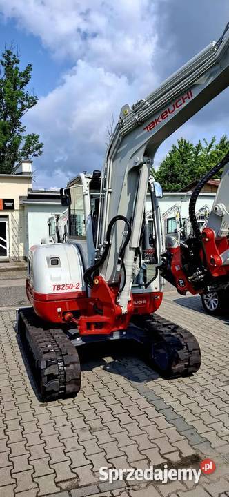 Minikoparka Takeuchi TB250 V5 ROTOTILT NOWA Bielsko-Biała sprzedam