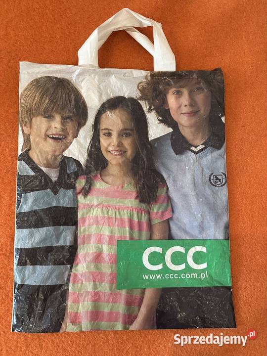 Reklamówka foliowa CCC mała do kolekcji śląskie Zabrze sprzedam