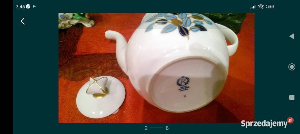 Komplet dzbanek cukiernica mlecznik porcelana Wrocław sprzedam