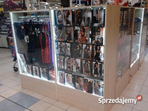 wyspa handlowa regały 11 elementów tesco real Sklep Częstochowa sprzedam