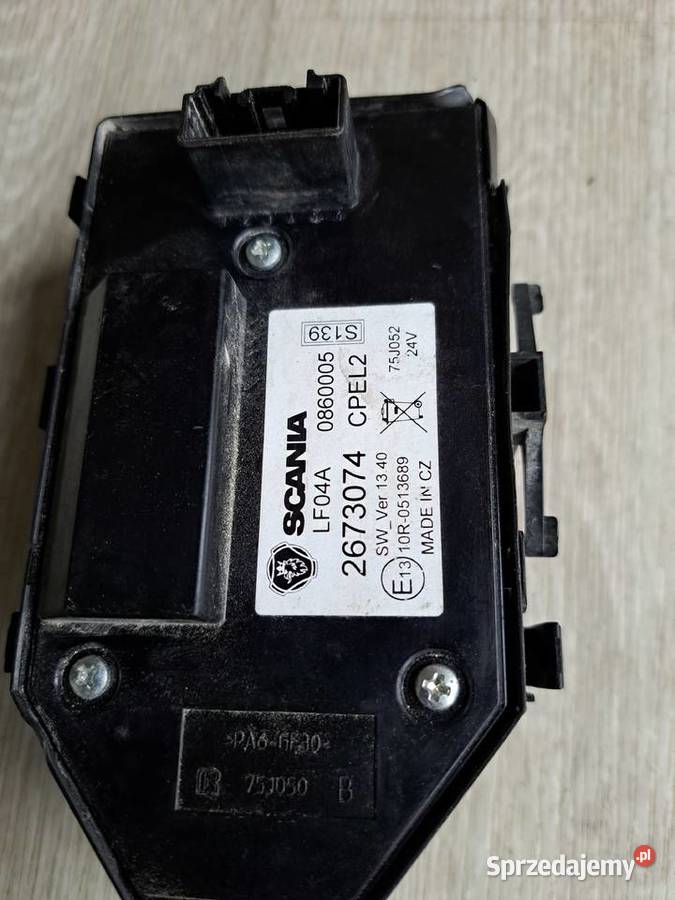 Panel sterowania świateł 2683074 Scania ciężarowe Staszów