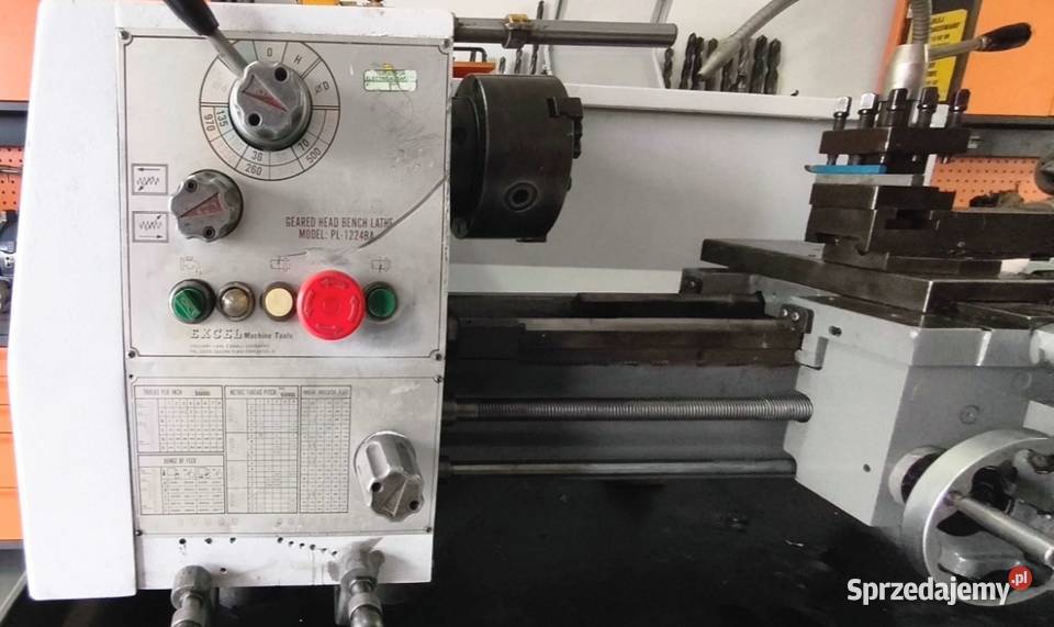 Tokarka do metalu Excel mała TSB 20 Tum 25 Tue Maków Podhalański sprzedam