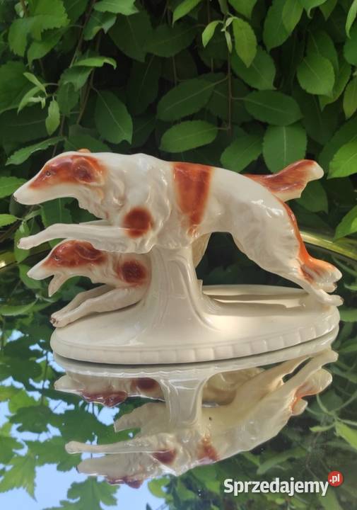 Charty rosyjskie Sitzendorf figura porcelanowa Pabianice sprzedam
