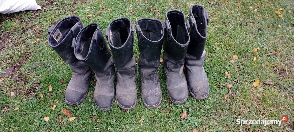 Strażackie buty USA z 2002 roku tu sprzedaję Jarosław