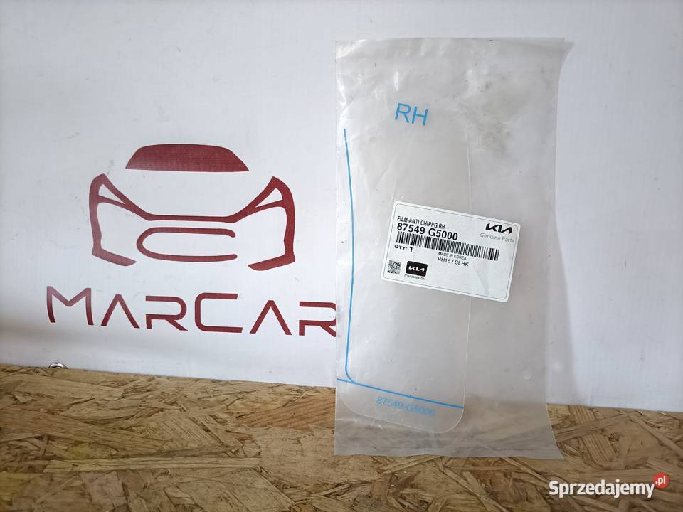KIA NIRO 16 FOLIA OCHRONNA DRZWI PRAWY TYŁ Pleszew