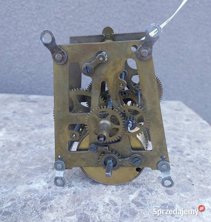 M022 Mechanizm starego zegara HAU chodzik Pozostałe Antyki, Sztuka, Kolekcje