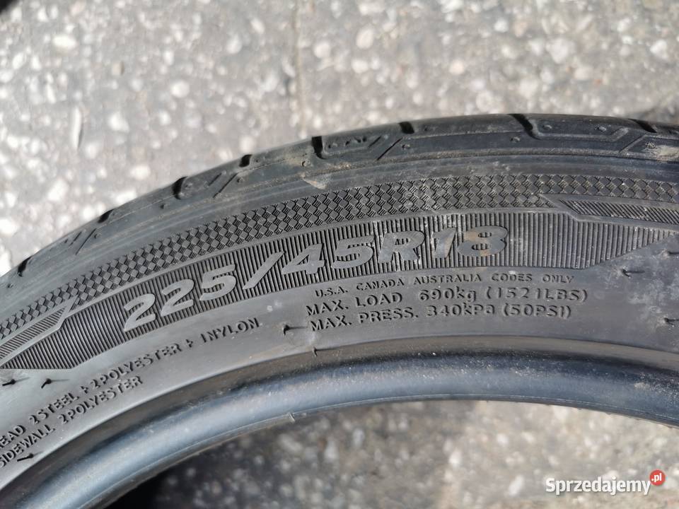 Opona letnia 22545 R18 HANKOOK Ventus Prime3 Lubicz Górny