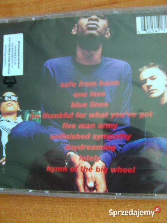 Massive Attack Blue Lines CD folia CD Warszawa sprzedam
