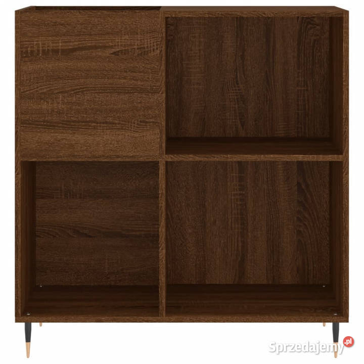 Szafka na płyty brązowy dąb 845x38x89 WM831771 Warszawa